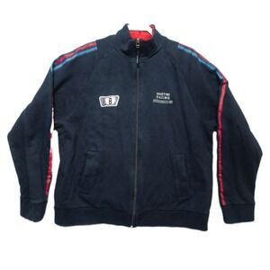 Porsche Design Martini Racing Track Jacket Navy Blue Full Zip Mens XXL